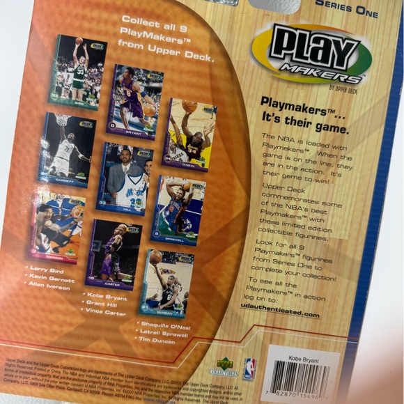 Kobe Bryant Bobblehead Upper Deck Play Makers Series 1 (2000) - Picture 3 of 3